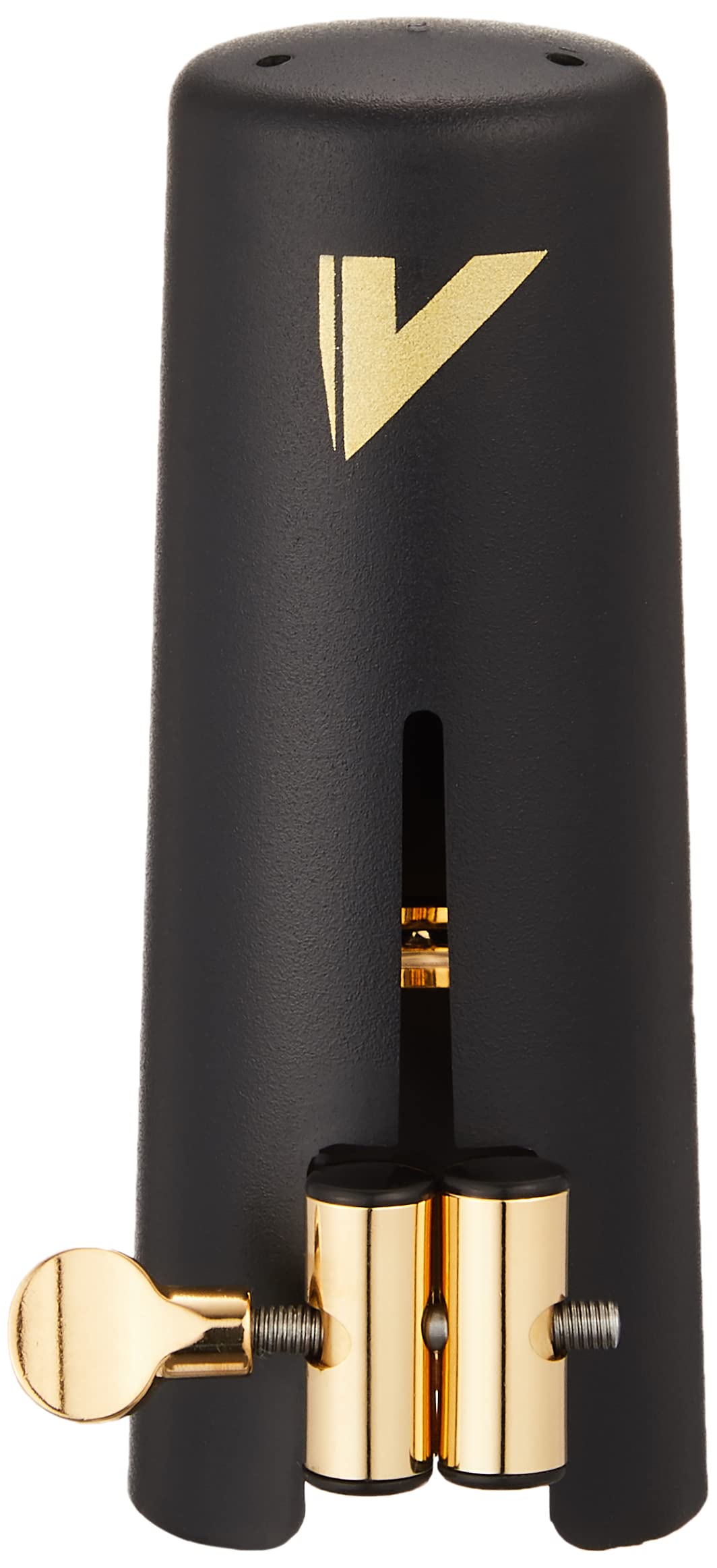 Vandoren Lc58Dp M/O Ligature And Plastic Cap For Tenor Saxophone; Gilded Finish